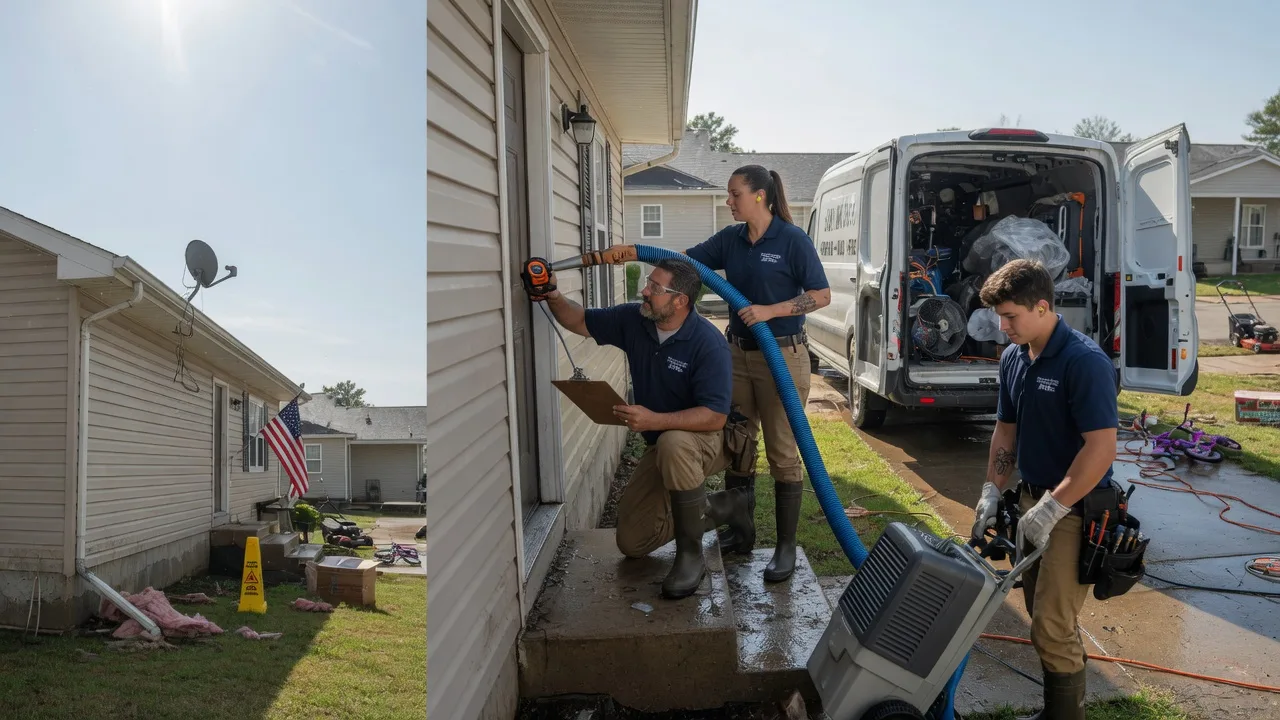 Ceiling Water Damage Restoration in Clarkesville, GA near me